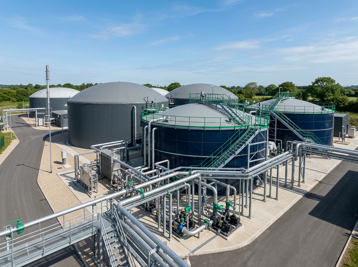 혐기성 소화 representative bioenergy infrastructure